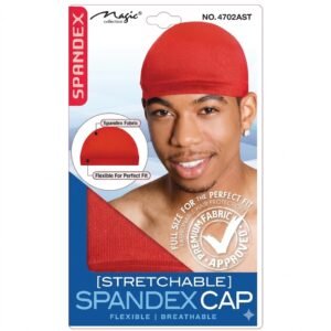 Magic Collection Spandex Cap Assort featuring flexible and breathable design