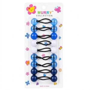 Murry Collection Hair Bubble Mix in Blue 12 pcs for everyday hair styling
