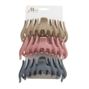Murry Collection Matte Large Jaw Clips in Multi-Colour