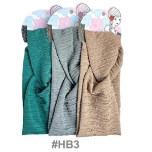 Assorted stretchable headbands in mixed colors