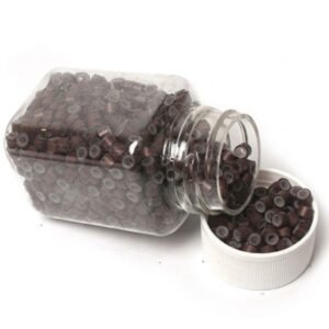 Micro Binding Clips in Dark Brown - 500 pcs