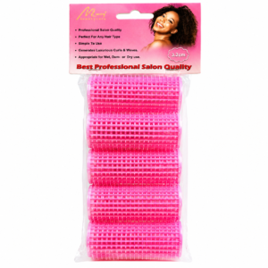 Murry Collection Self Gripping Soft Hair Rollers in Pink
