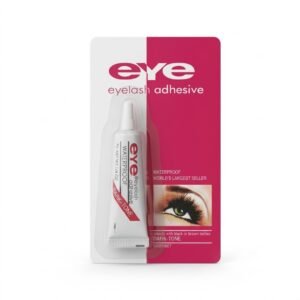 Eye Eyelash Glue in Tube Dark Tone Black for false lashes