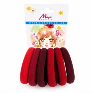 Magic Quality Hair Pony Red Colour 10pc set