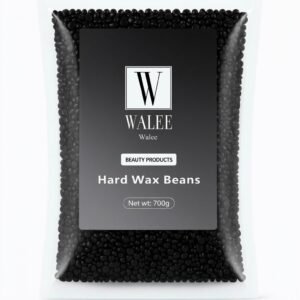 Walee Hard Wax Beans Black Color 700g for hair removal