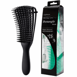 Moving Arms Detangle Brush Black #TAN10BLK
