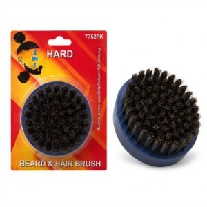 Hard Boar Bristle Beard Brush #7752PK