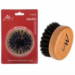 Hard Boar Bristle Beard Brush - Murry #7749PK