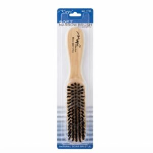 Magic Half Brush with Handle Boar Bristle #7725
