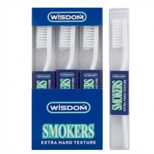 Wisdom Smokers Extra Hard Texture Toothbrush 1pcs #SMKBLU