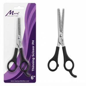 6.5″ Thinning Scissor Double Blade P/Handle #186