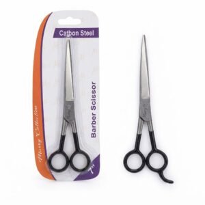 Barber Scissors Carbon Steel - 7″ Professional #175B
