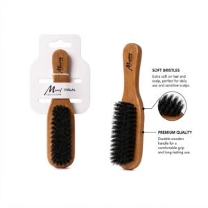 Wooden Bristle Brush Murry Collection #CB003S