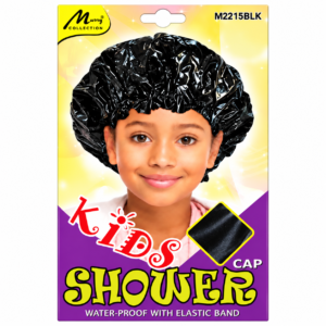 Kids Shower Cap Black #M2215B