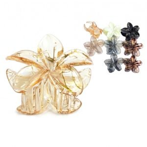 Murry Collection Flower Shape Hair Clamp Ast Colours 1pcs #CL135